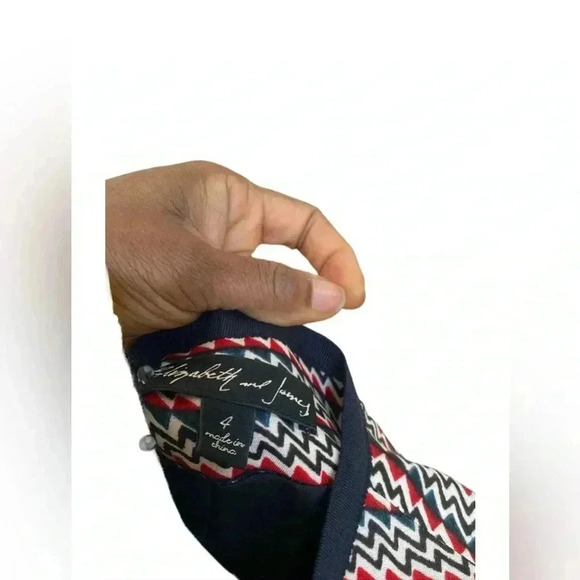 Elizabeth and James 5f Bergdorf Goodman Blazer Jacket sz 4 - Picture 8 of 9